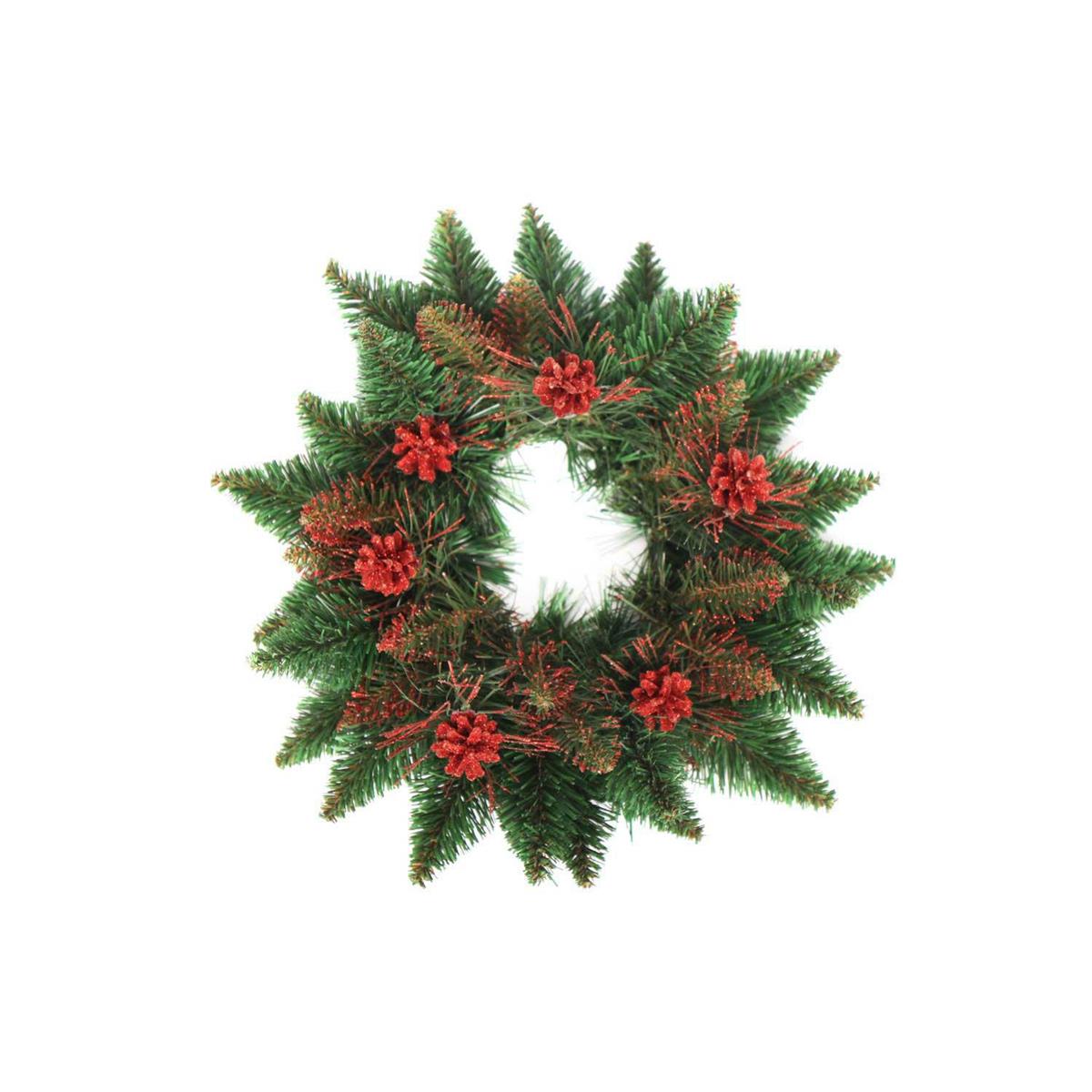 Wianek Cristal czerwony